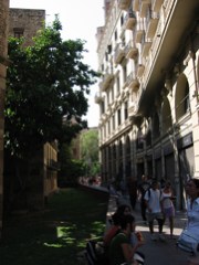 Street in Barri Gòtic
