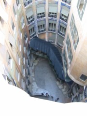 Courtyard from above