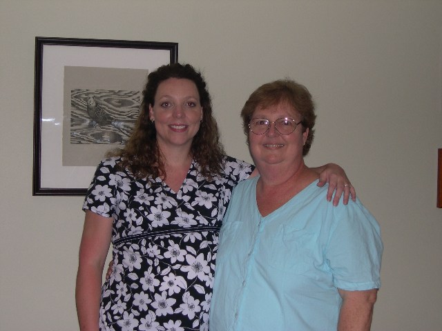 Tiffany and Grandma Myra