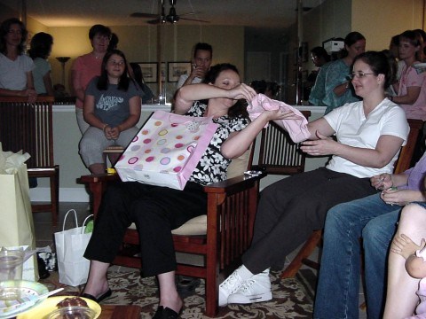 Displaying gifts