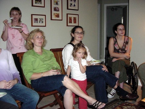 Baby shower guests