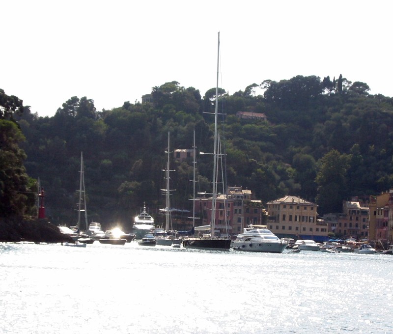 Approach to Portofino