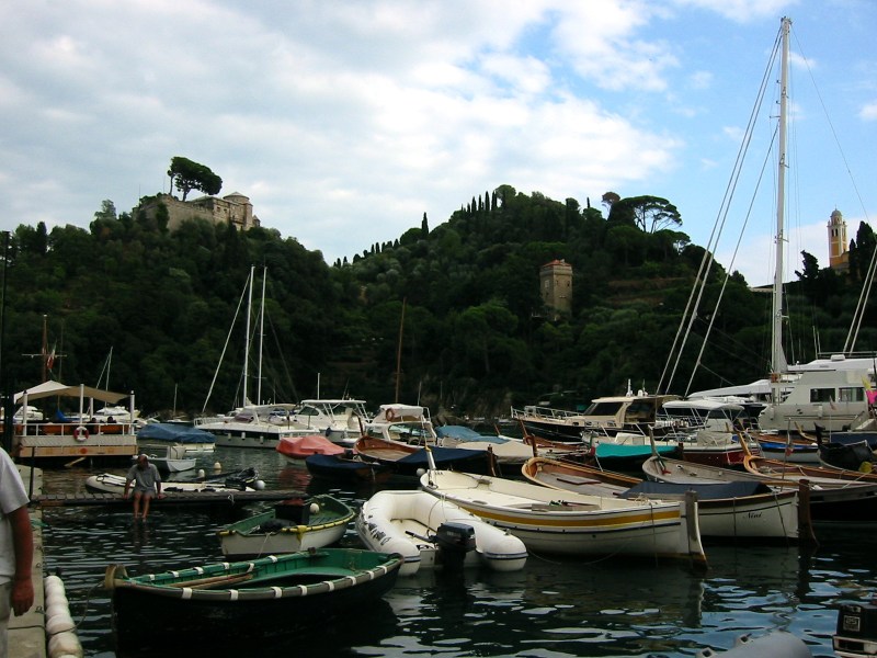 Castle on hilltop