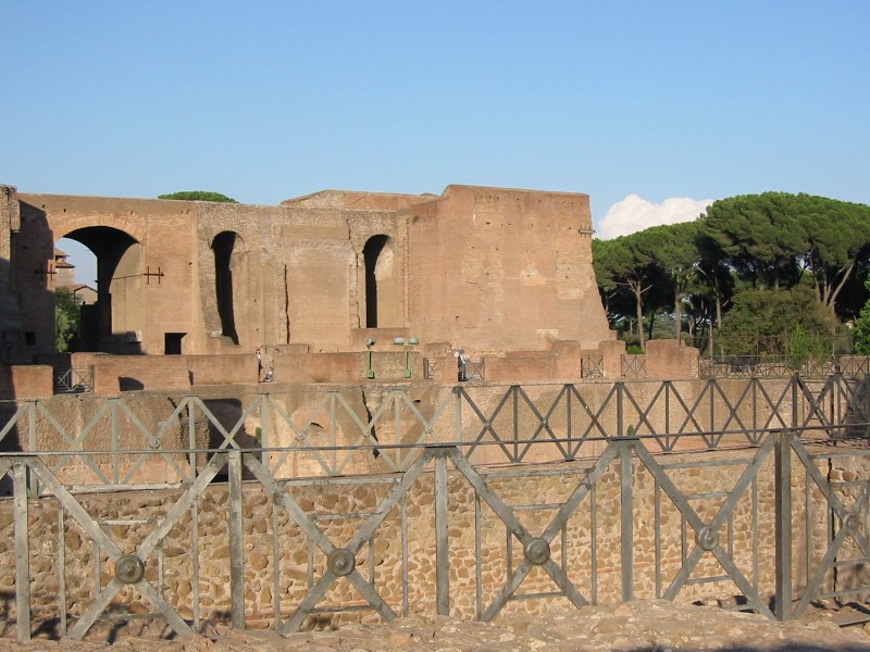 Ruins on Palatino