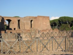 Ruins on Palatino