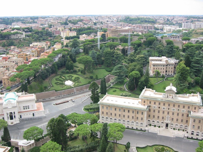 Vatican gardens