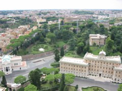 Vatican gardens