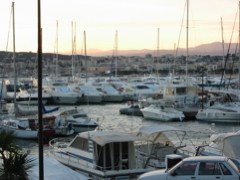 Cannes harbor