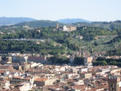 View across the Arno river